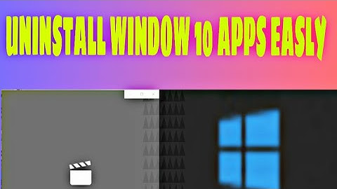 EASLY WAY TO UNINSTALL WINDOWS 10 BUILT IN APPS 2019 100%.mp4