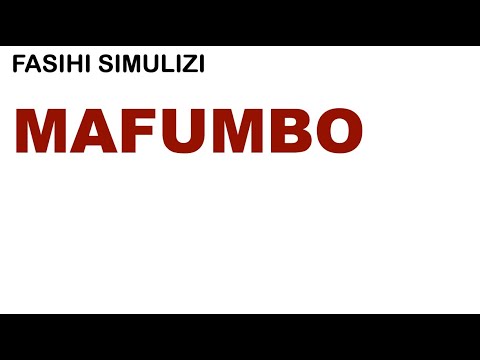 Video: Kwa nini mafumbo ni muhimu?