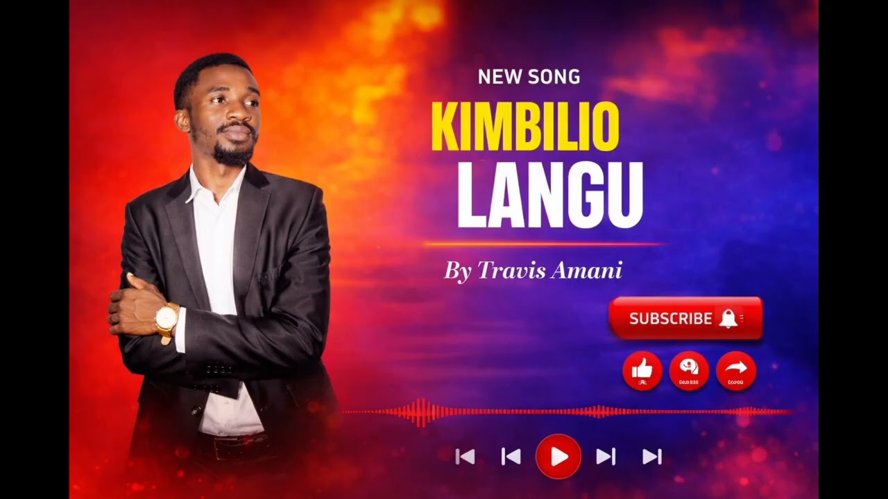 Kimbilio langu by Travis Amani(officiel audio)