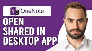 How To Open Shared OneNote In Desktop App (How To Acces Shared OneNote In Desktop App)