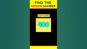 Find The Hidden Number | Find Puzzle | #shorts #ytshorts #viral #trending