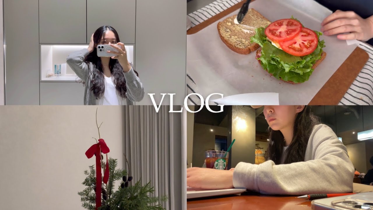 Vlogㅣ23-24주차 임산부 주말 일상, 샌드위치 만들고 베이비페어 가서 멍때리다 나오기, 태교여행 준비, welcome to christmas