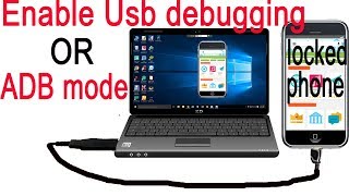 How to enable adb mode in frp locked phones from computer/samsung/BANGLA