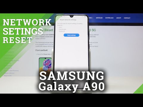 How to Reset Network Settings in SAMSUNG Galaxy A90 5G – Restore Network Defaults