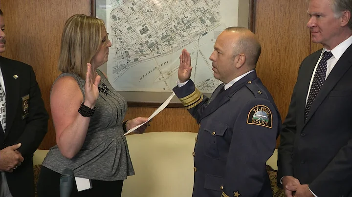 Todd Axtell sworn in as Saint Paul Chief of Police