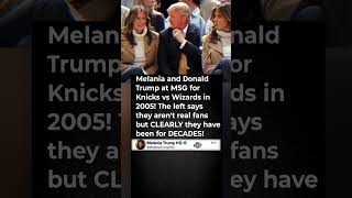 Old Knicks Photo of Trump & Melania Sparks Online Discussion 🇱🇷🔥 | Amerixa |