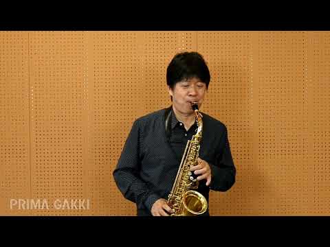 Katsuki TOCHIO plays Yanagisawa Saxophone A-WO10 with AKz2 neck