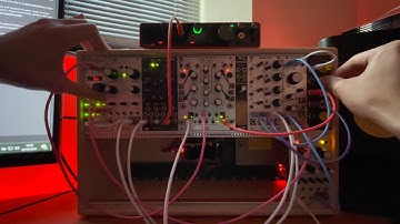 Modular session | Make Noise STO / Doepfer Wasp Filter / Mutable Instruments Rings
