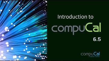 Introduction to CompuCal 6.5