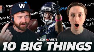 Fantasy Football Week 2 Recap: 10 Things You NEED to Know!