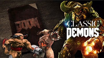 Doom: A Field Guide to Classic Demons Part 2 (Cacodemon, Commando, Cyberdemon)