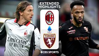 AC Milan vs. Torino: Extended Highlights | Serie A | CBS Sports Golazo