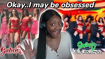 my FIRST TIME watching KATSEYE perform! | “Gabriela” performance video & “Gnarly” Lollapalooza 