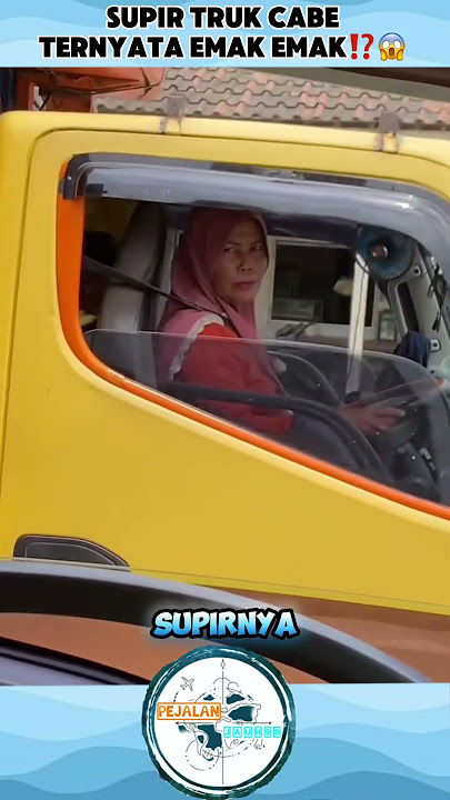 seorang supir truk cabe ternyata emak emak #shorts