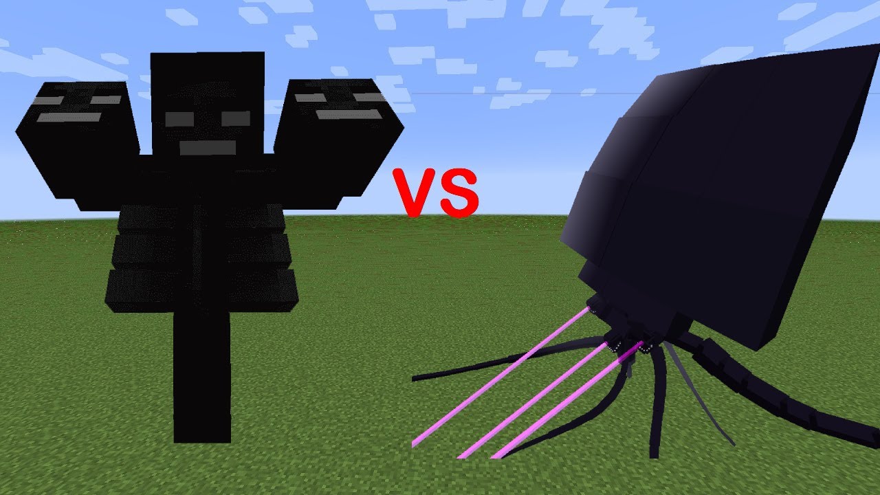 Wither Storm Vs Witherzilla! - YouTube
