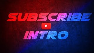 Download Free 4k HD Subscribe Intro Video Template !! Get Fast Subscribers !! 100% Working 2018 !!