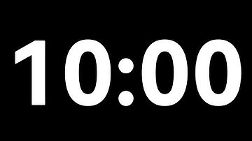 10-MINUTE COUNTDOWN TIMER MINIMAL