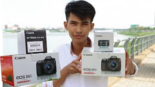家電 Canon EOS 80D + EF 50mm F1.8 Amazon.com : Canon EOS 80D DSLR Camera (Body Only) (1263C004) +