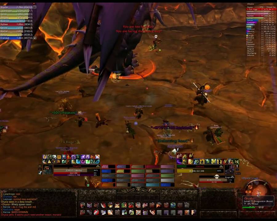 Invocation vs. Onyxia 25 Heroic