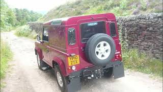 Land Rover Defender 90 TD Commercial Photo Clips