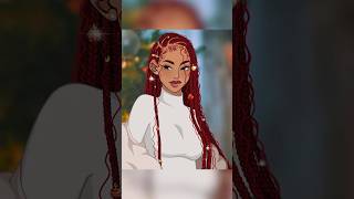 Black cartoon characters in braids✨🤎 part 1 #goviral
