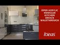 Open Acrylic Modular Kitchen Design Walkthrough by Ideas Kitchens