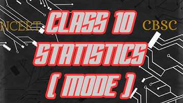 CLASS 10# STATISTICS PROBLEMS ON MODE for NCERT#CBSC