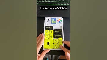 Swift Block WiSlide Klotski Level 4 Solution