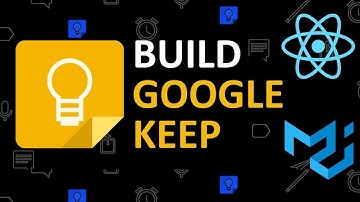 3/3 - Google Keep Clone | React and Material UI | React Project Series