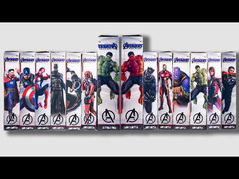 Avengers Unboxing Battle⚡Which Figure Is the Most Perfect? | Part 16 #Avengers #lUnboxing #Marvel