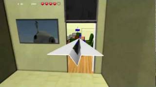 Folded Flyer - Early Prototype Footage - 2009
