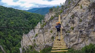 Insane Via Ferrata Climb - West Virginia