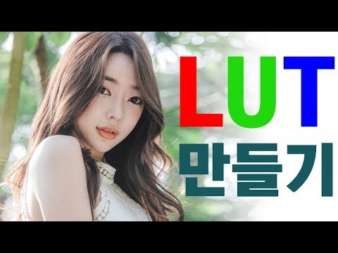 LUT(영상필터)을 만드는 방법