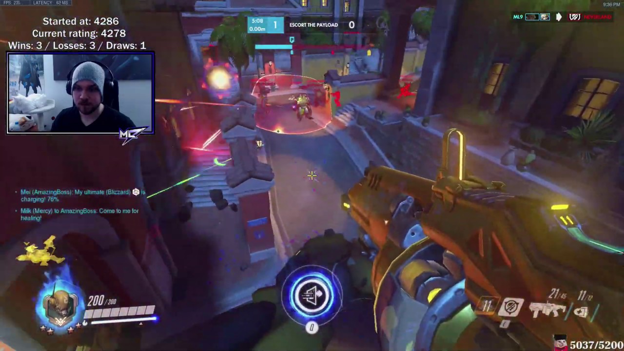 ML7 DPS BAPTISTE! 40 ELIMS! [ OVERWATCH SEASON 21 TOP 500 ]