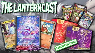 TRADING CARDS - Unboxing 2023 Pokemon TCG Scarlet & Violet ETBs and booster box (SEALED)