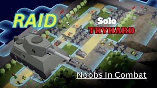 Production Destruction tryhard cheese (solo walkthrough)[noobs in combat  roblox] 