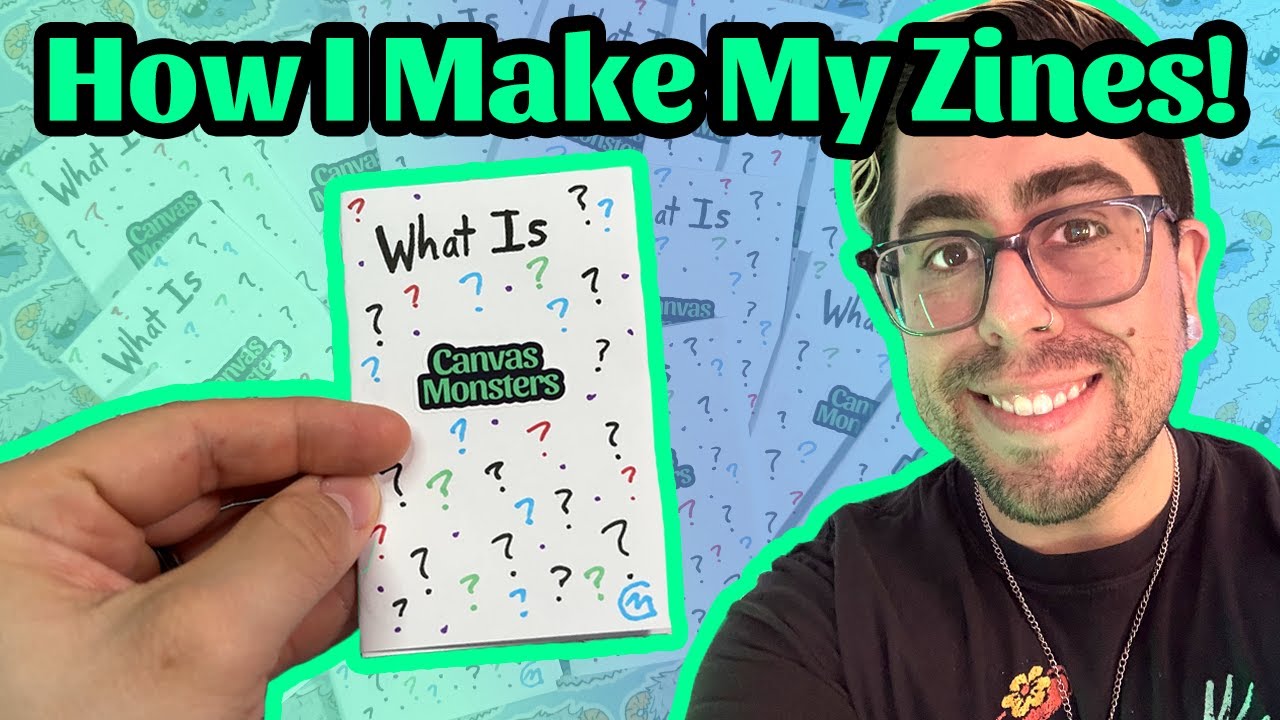 How To Make Zines That Will Boost Your Art Sales! - YouTube