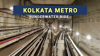 CAB VIEW: Esplanade to Howrah Maidan Underwater Metro Track