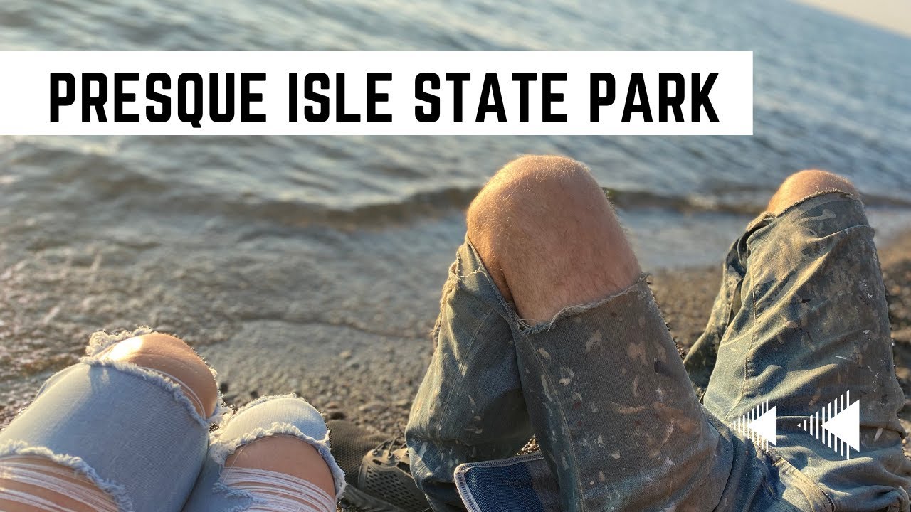 Presque Isle State Park Tour: Driving down to the park