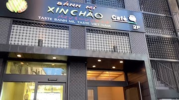 Ghé thăm Bánh mì Xin Chào của 2 anh 🇻🇳 dễ thương tại Nhật Bản 🇯🇵
