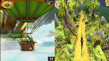 Temple Spirit Run vs Run away from temple lost jungle