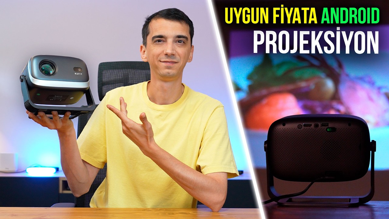 Sadece 3.499 TL'ye Android Projeksiyon! Havit PJ235 Pro İnceleme