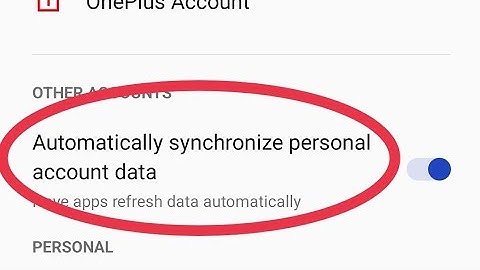 mobile setting Automatically synchronize personal Account Data ke ko on kaise  kare OnePlus 10R 150W