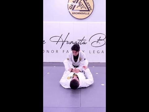 Basic Scissor Sweep From Guard. #shorts