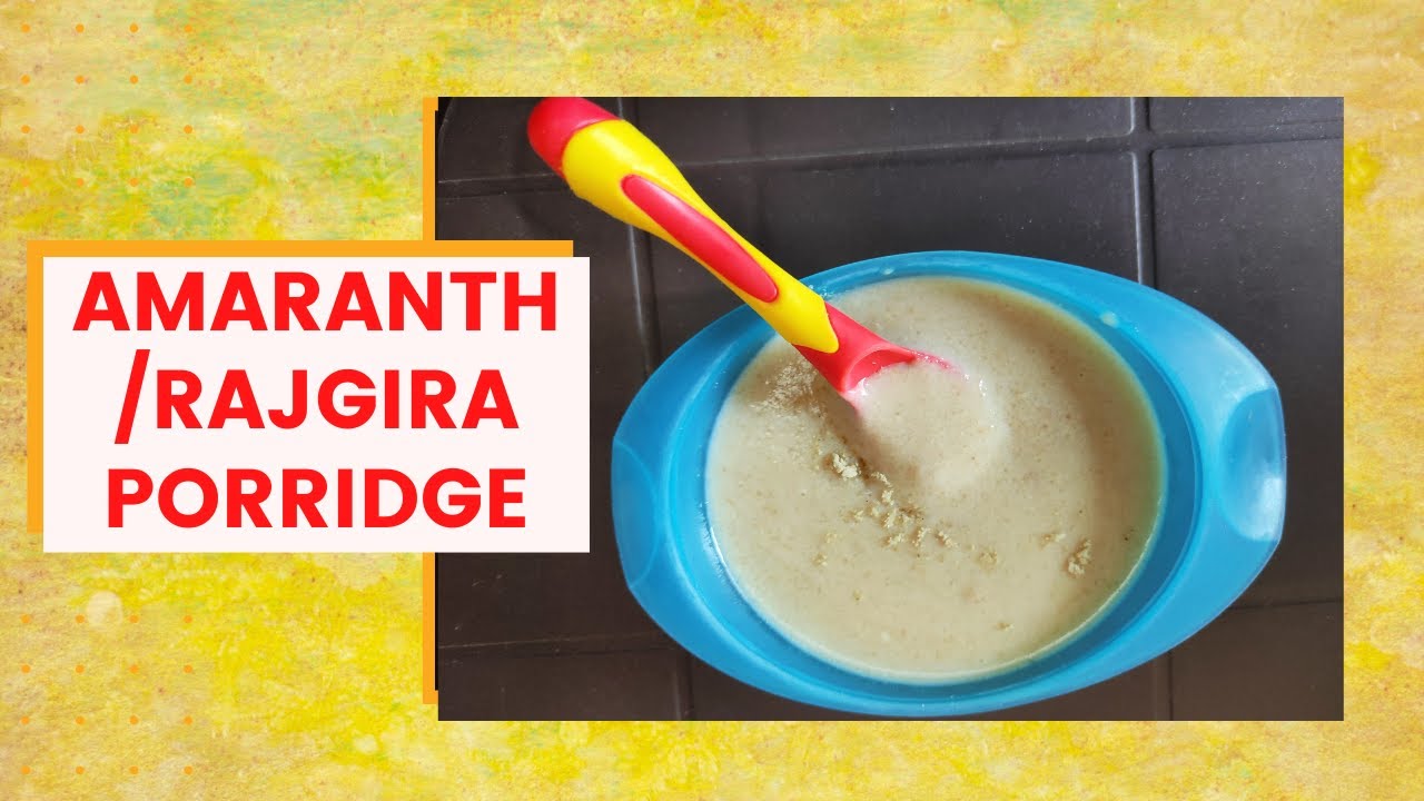 amaranth porridge for babies