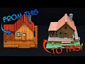 Let's Make the STARDEW VALLEY Farmhouse in REAL LIFE // DIY Crafts