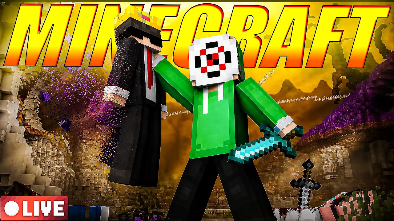 🔴LIVE NOW! 24/7 Minecraft SMP 🔥 Public Cracked Server | Java + Bedrock ...