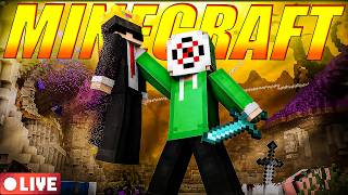 🔴LIVE NOW! 24/7 Minecraft SMP 🔥 Public Cracked Server | Java + Bedrock + MCPE | Play With Me #live