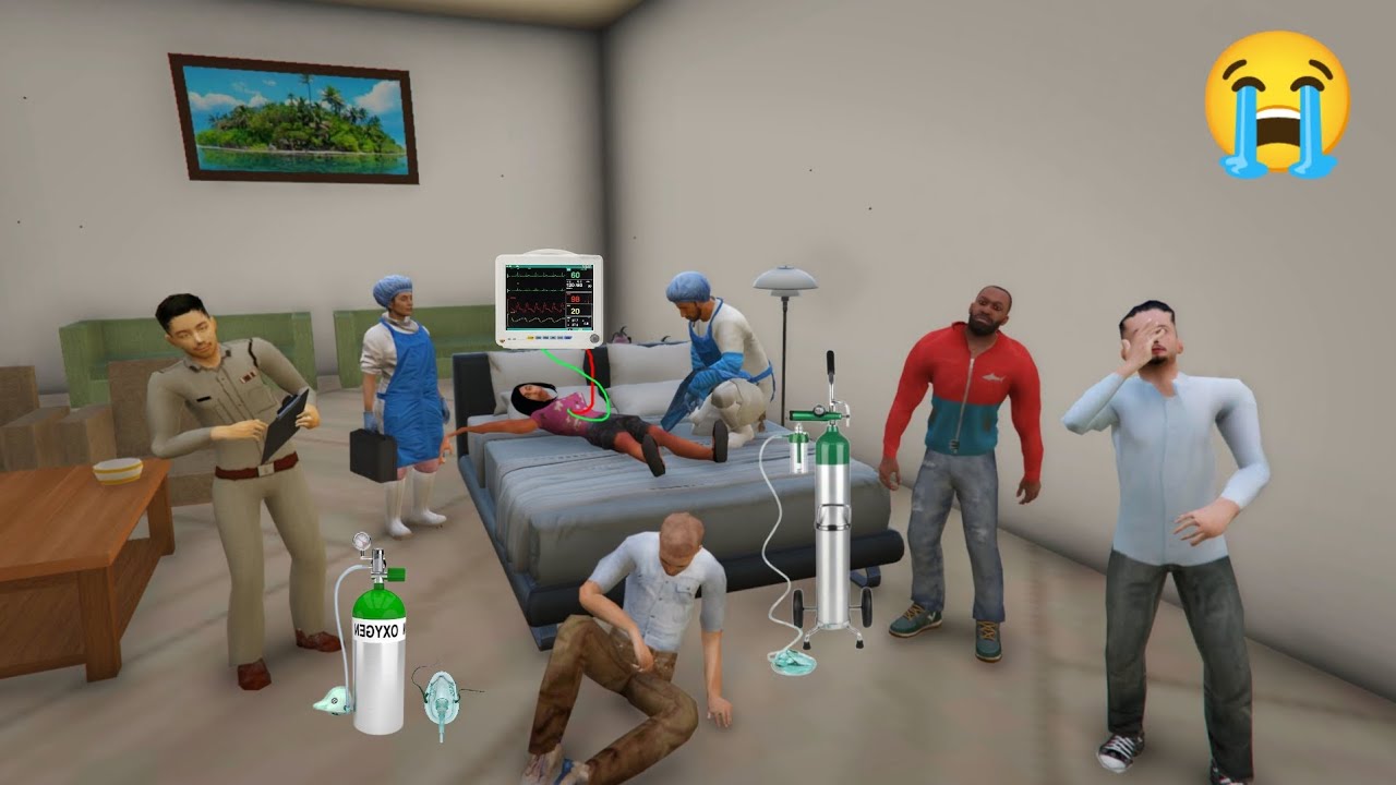 Franklin Ki Sister Par Attack 😭 In Indian Bikes Driving 3D 🥰 Franklin New Trending Funny Video 👍👏👏