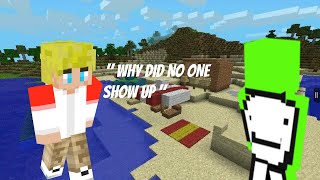 Tommyinnit SAD And ANGRY After Nobody Showed Up In His BEACH PARTY on Dream SMP